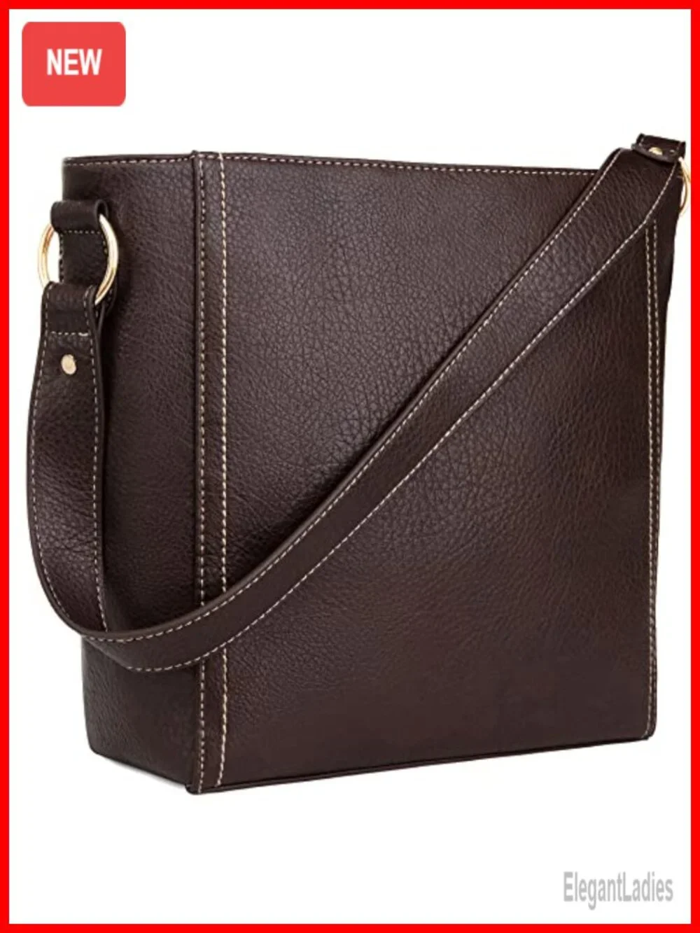 Vegan Leather Hobo Bag Soft Shoulder Purse Handbag
